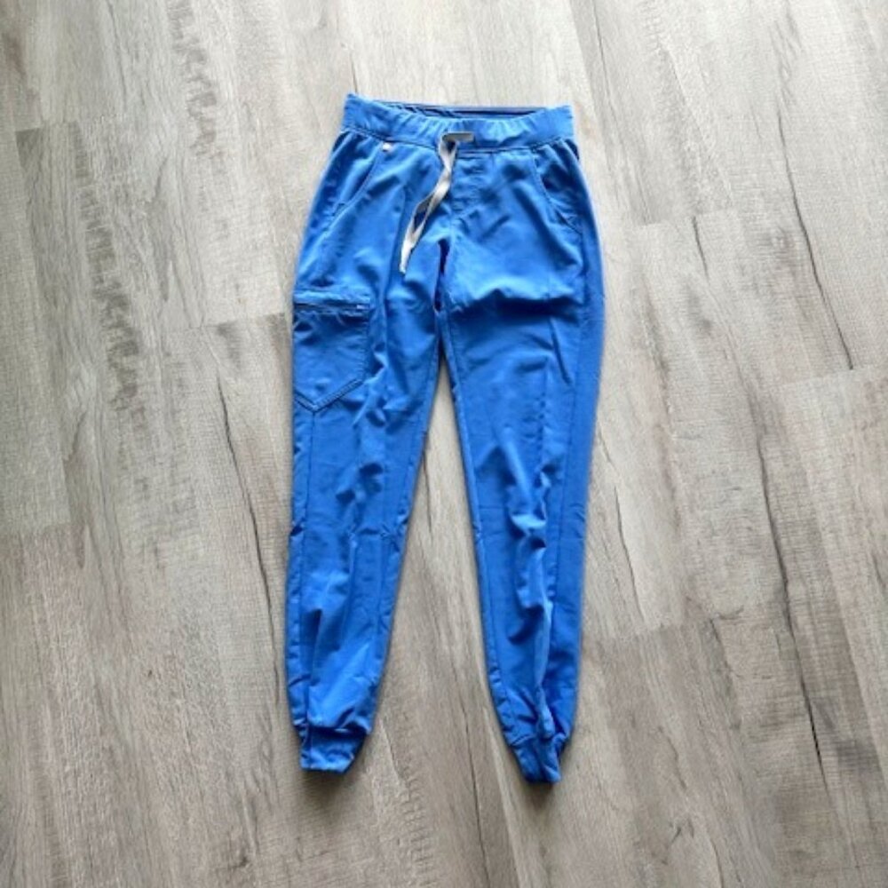 Figs / Zamora Joggers / Ceil Blue / XS Tall